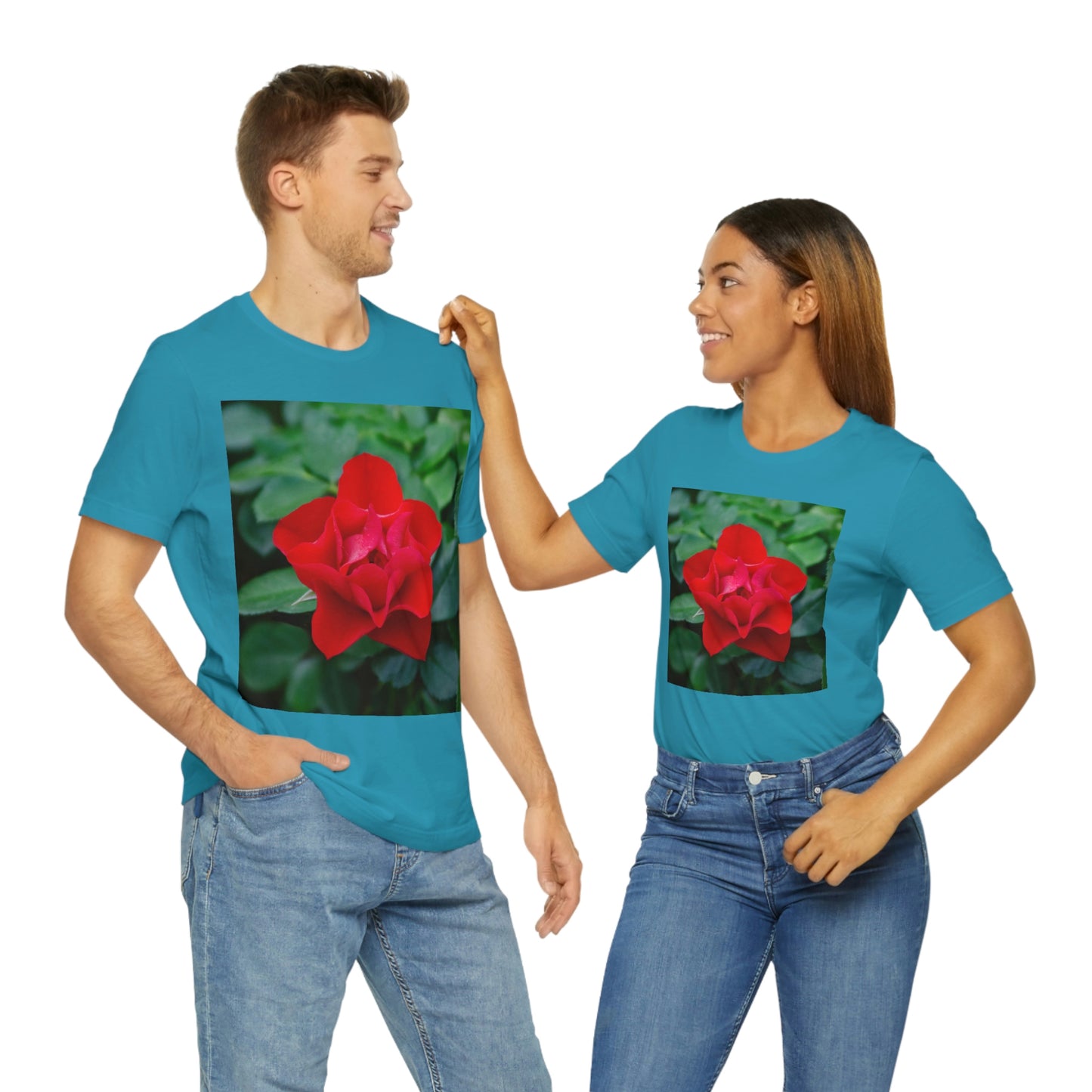Flowers 07 Unisex Jersey Short Sleeve Tee