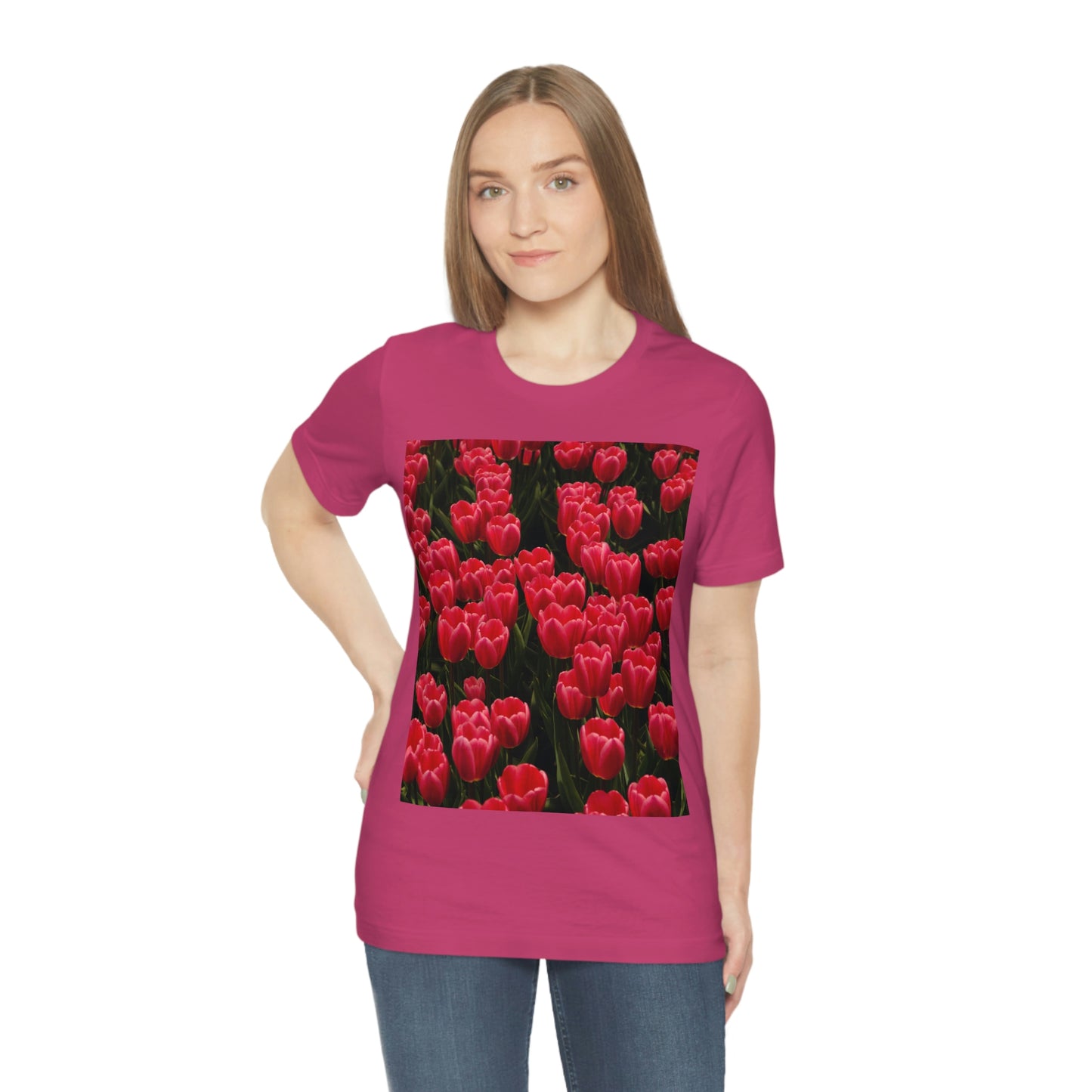 Flowers 24 Unisex Jersey Short Sleeve Tee