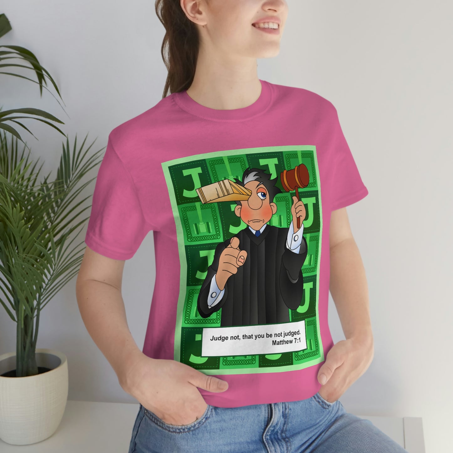The Bible as Simple as ABC J Unisex Jersey Short Sleeve Tee