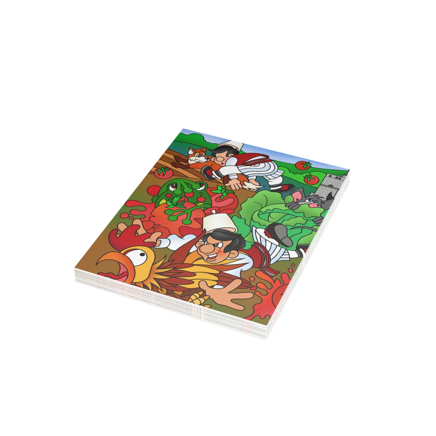 The Half Rooster! Greeting Cards (1, 10, 30, and 50pcs)