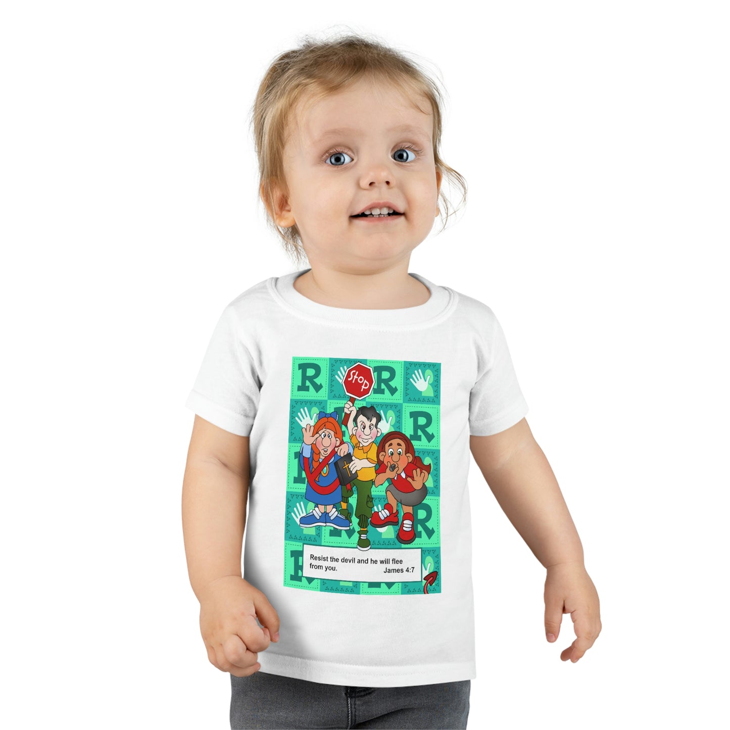 The Bible as Simple as ABC R Toddler T-shirt