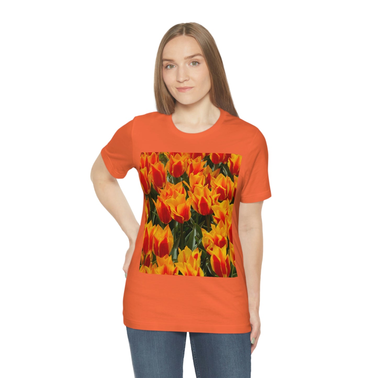 Flowers 18 Unisex Jersey Short Sleeve Tee