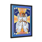 Hark and Harold Angel Sing Matte Canvas, Black Frame