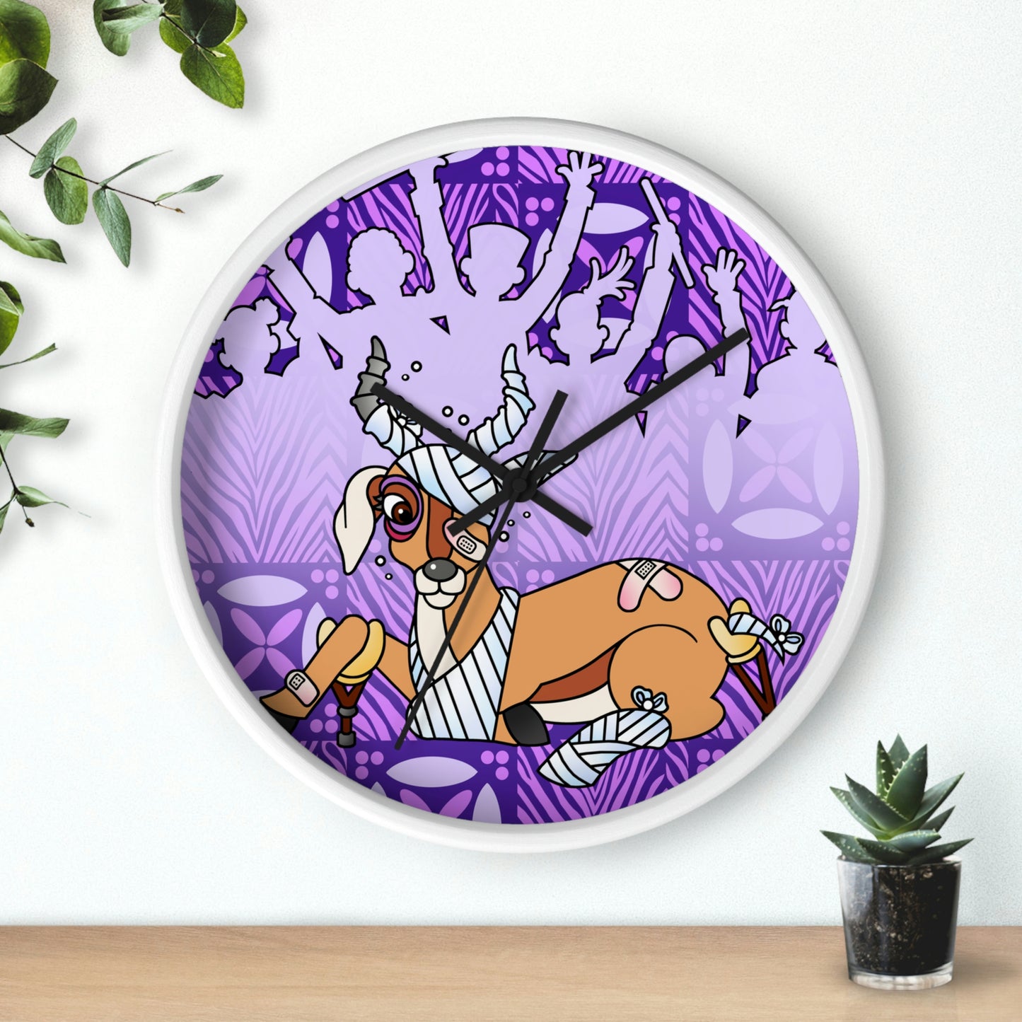 The Day that Goso Fell! Wall clock