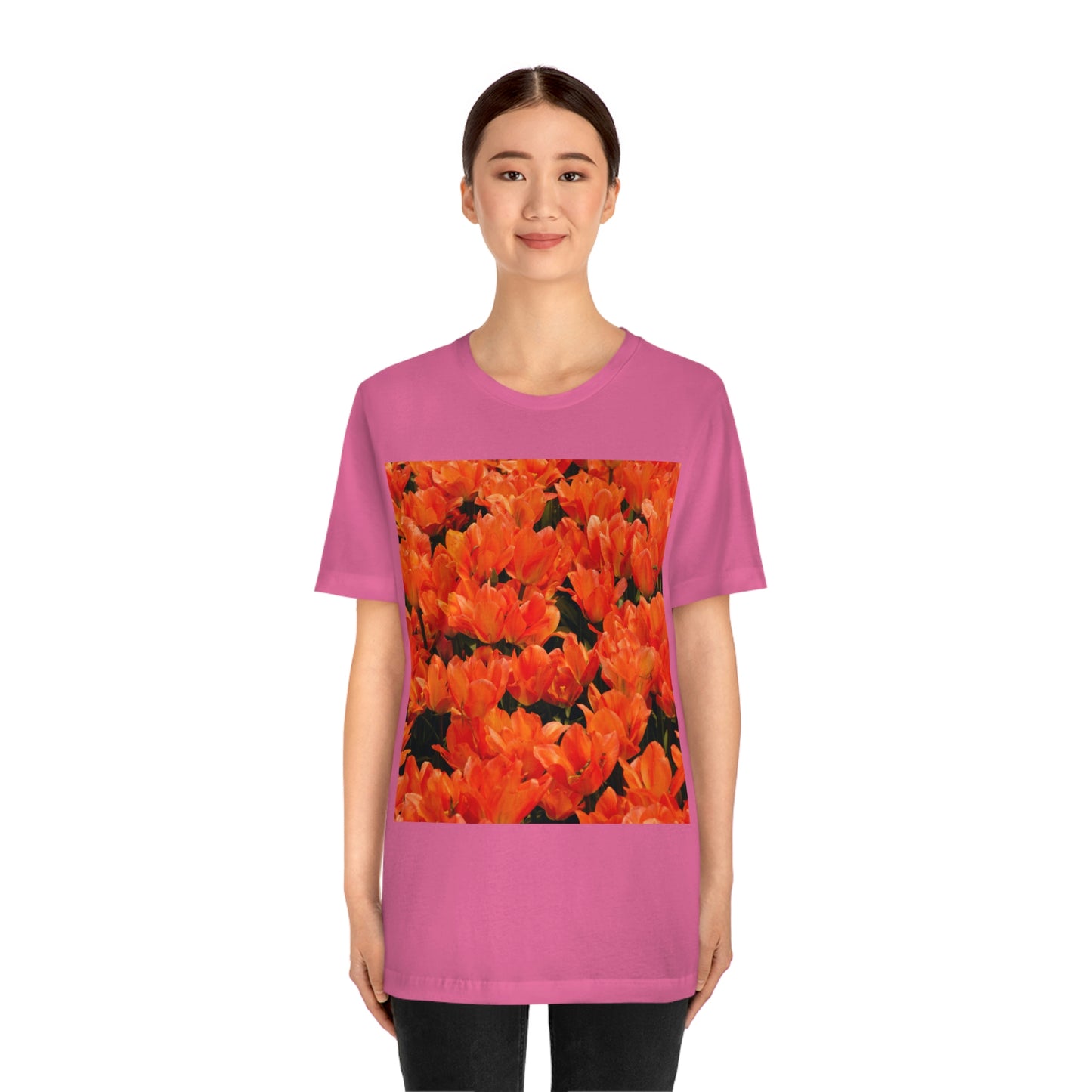 Flowers 03 Unisex Jersey Short Sleeve Tee
