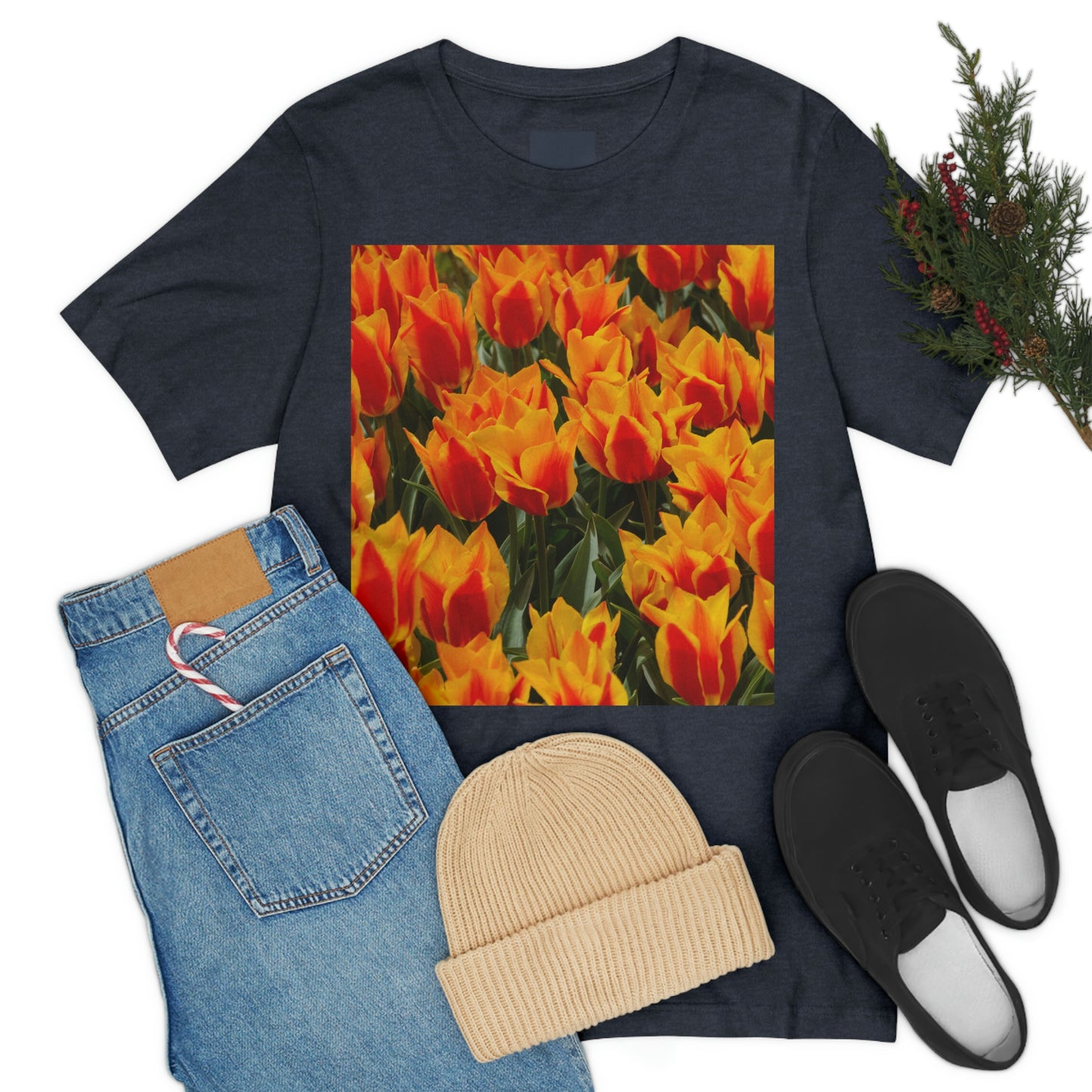 Flowers 18 Unisex Jersey Short Sleeve Tee