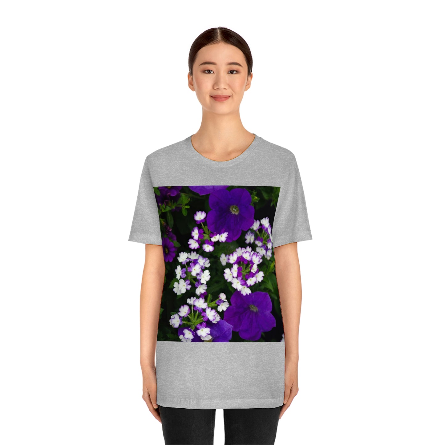 Flowers 04 Unisex Jersey Short Sleeve Tee
