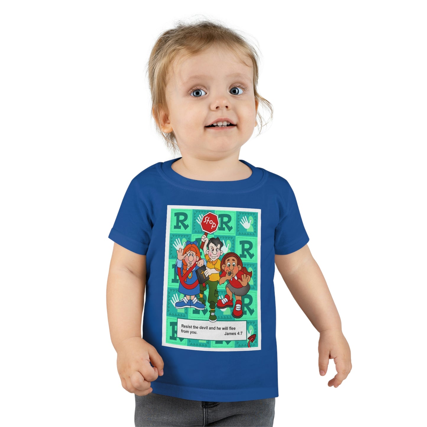 The Bible as Simple as ABC R Toddler T-shirt