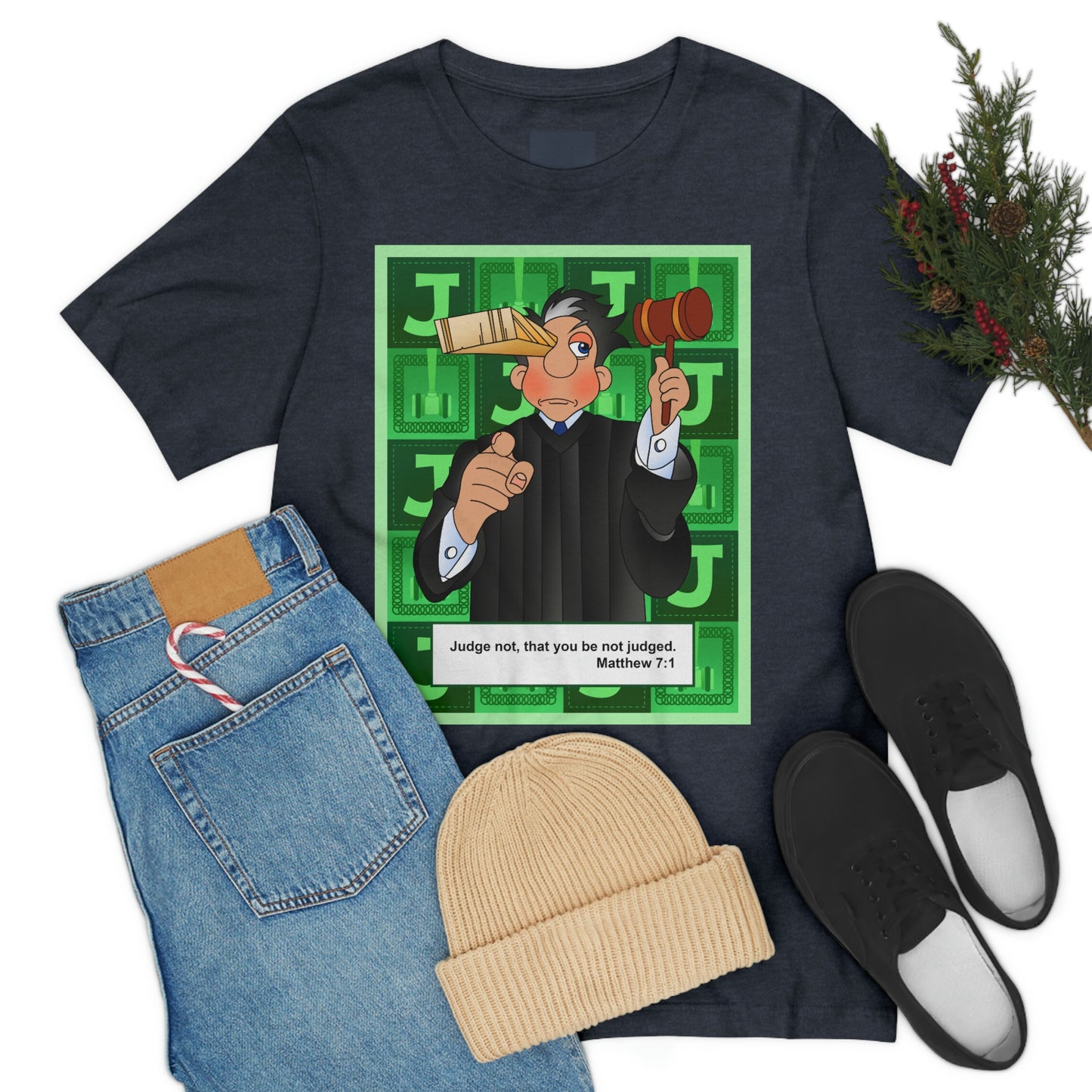 The Bible as Simple as ABC J Unisex Jersey Short Sleeve Tee