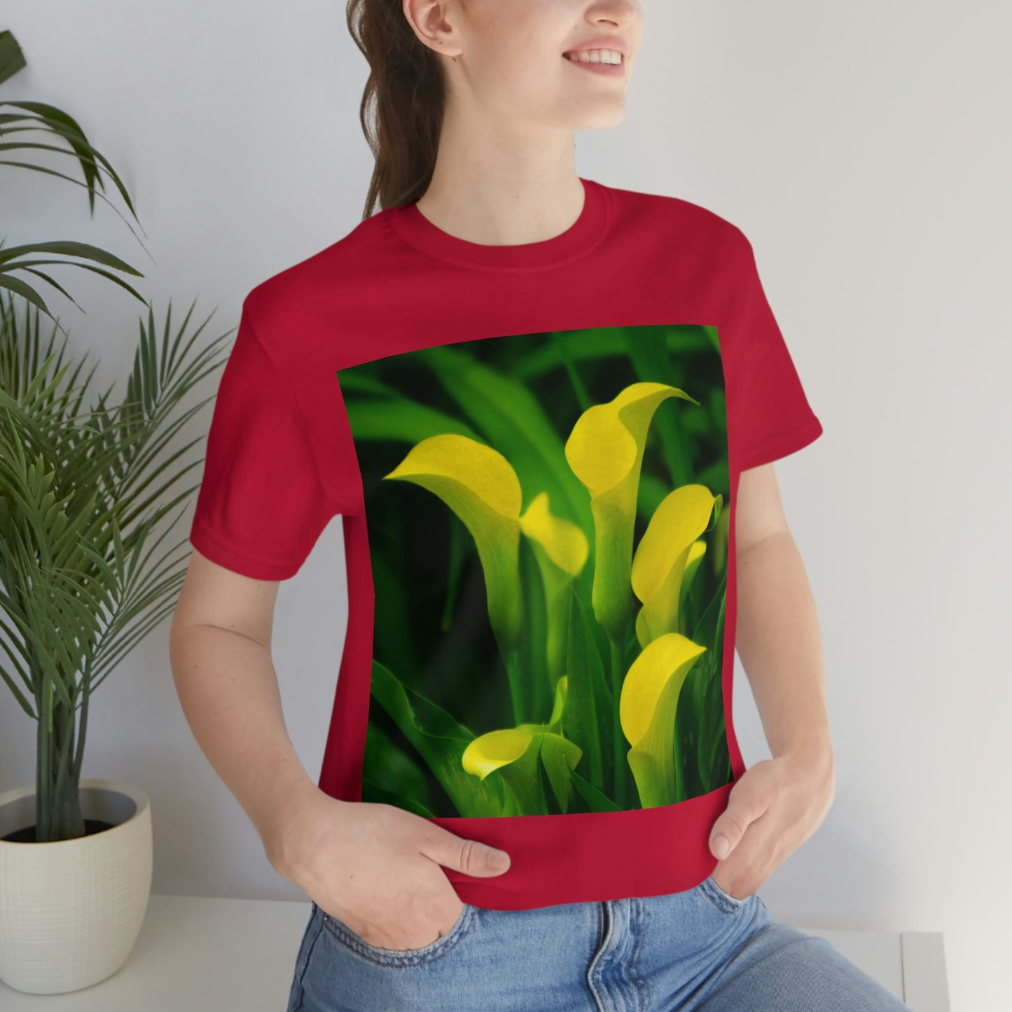 Flowers 33 Unisex Jersey Short Sleeve Tee