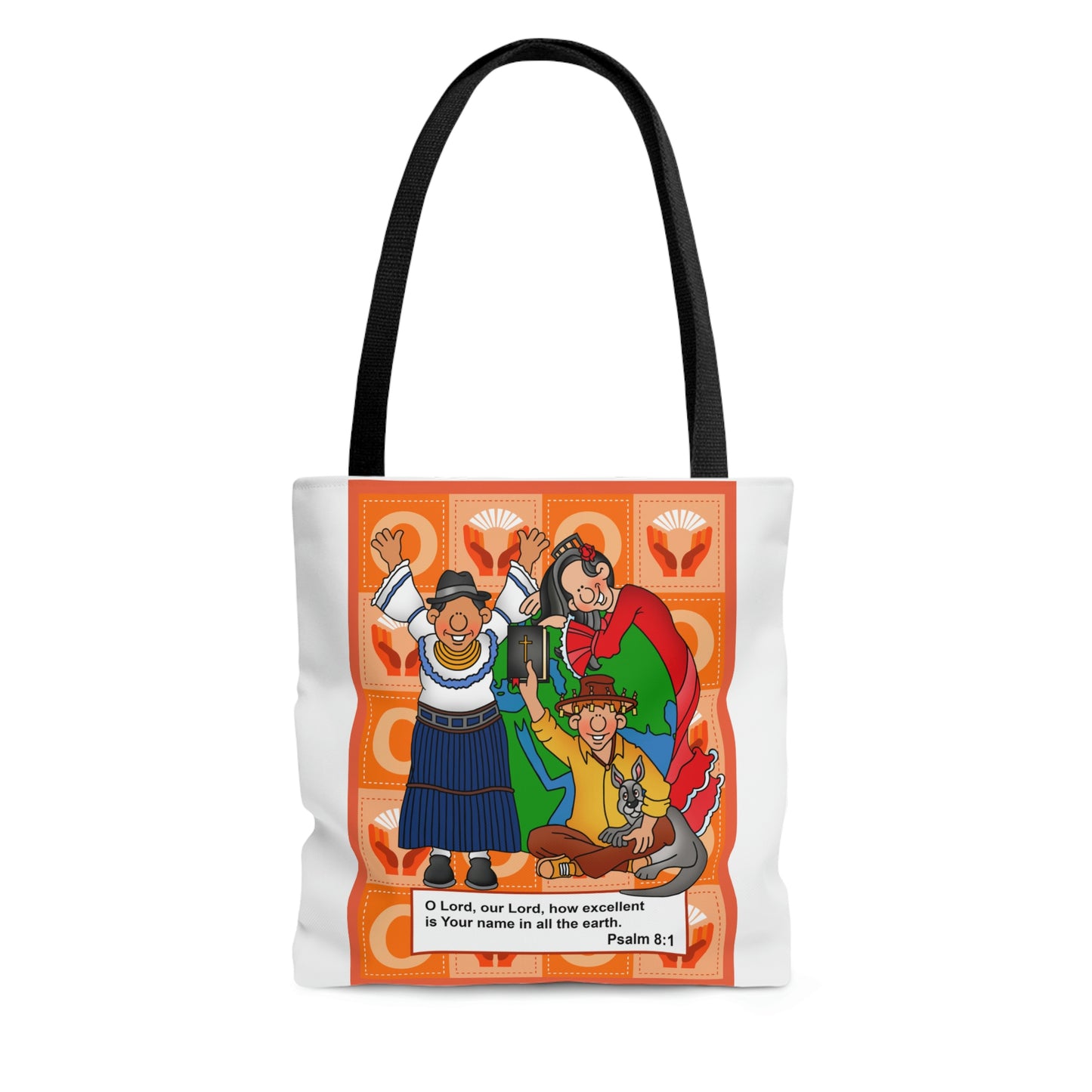 The Bible as Simple as ABC O AOP Tote Bag