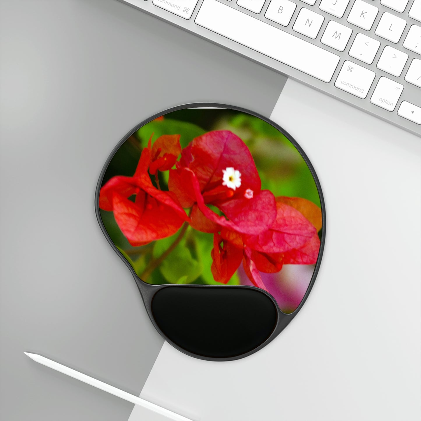 Flowers 28 Mouse Pad With Wrist Rest