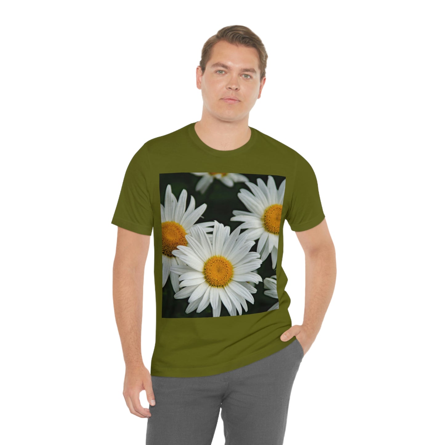 Flowers 01 Unisex Jersey Short Sleeve Tee