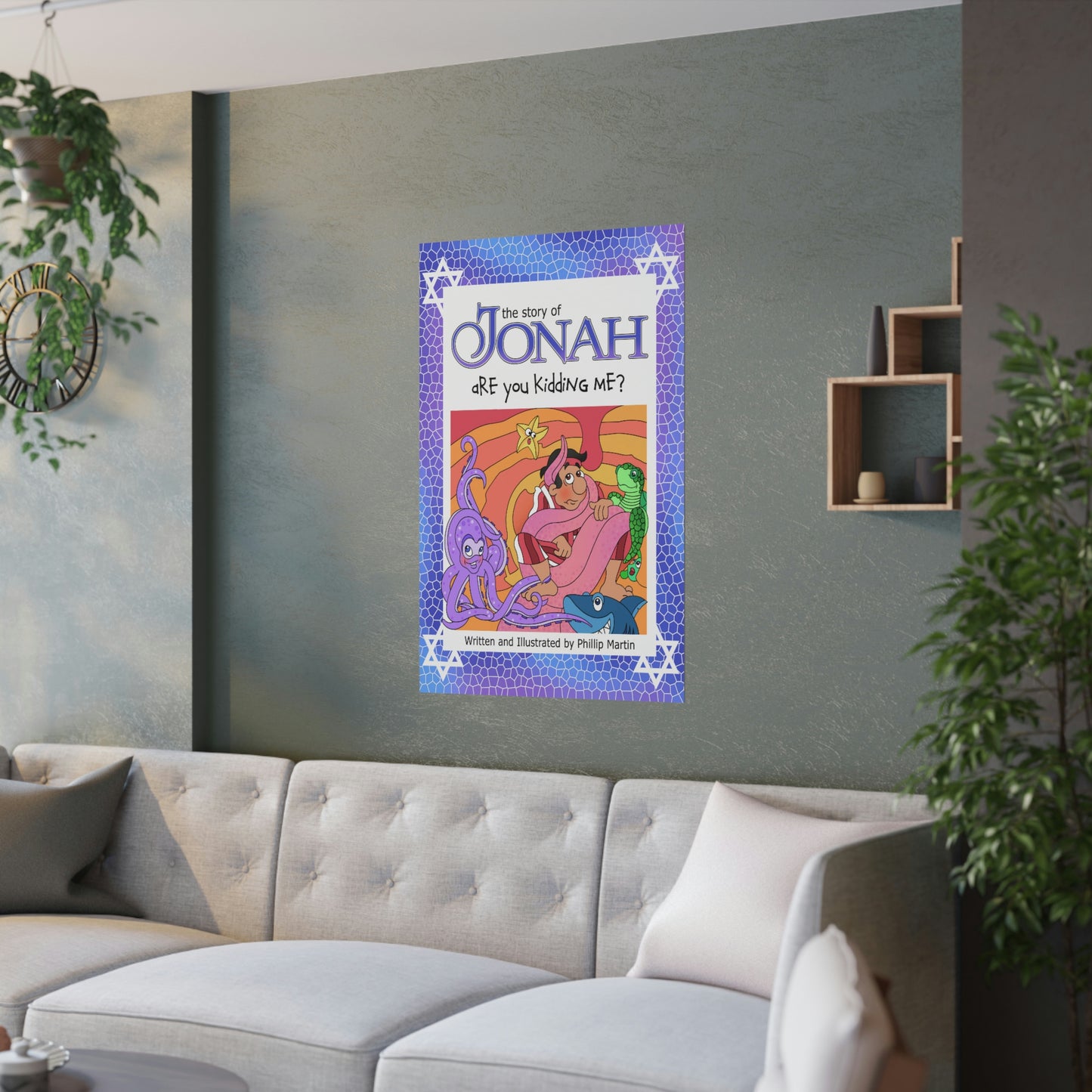 The Story of Jonah Satin Posters (210gsm)