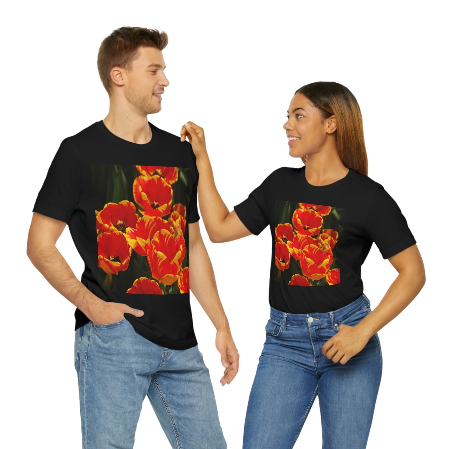 Flowers 19 Unisex Jersey Short Sleeve Tee