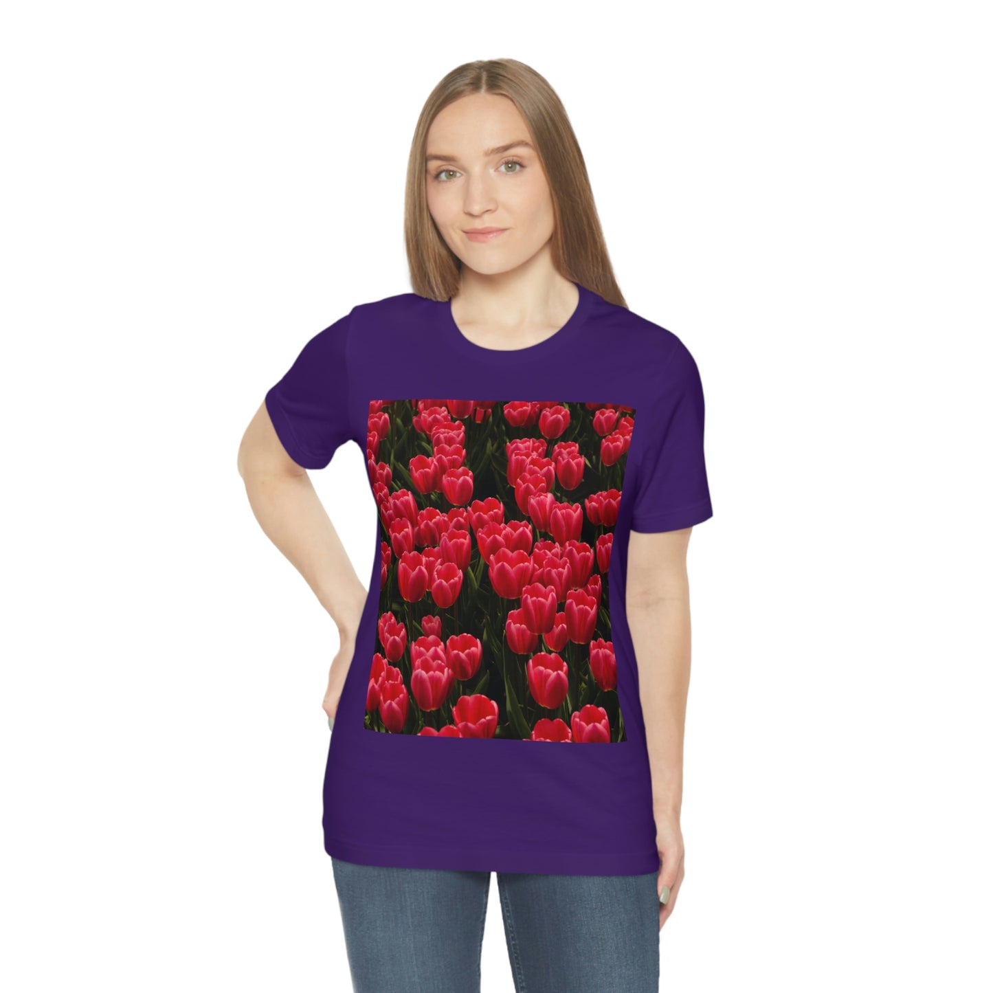 Flowers 24 Unisex Jersey Short Sleeve Tee