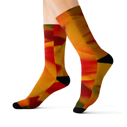 Flowers 23 Sublimation Socks