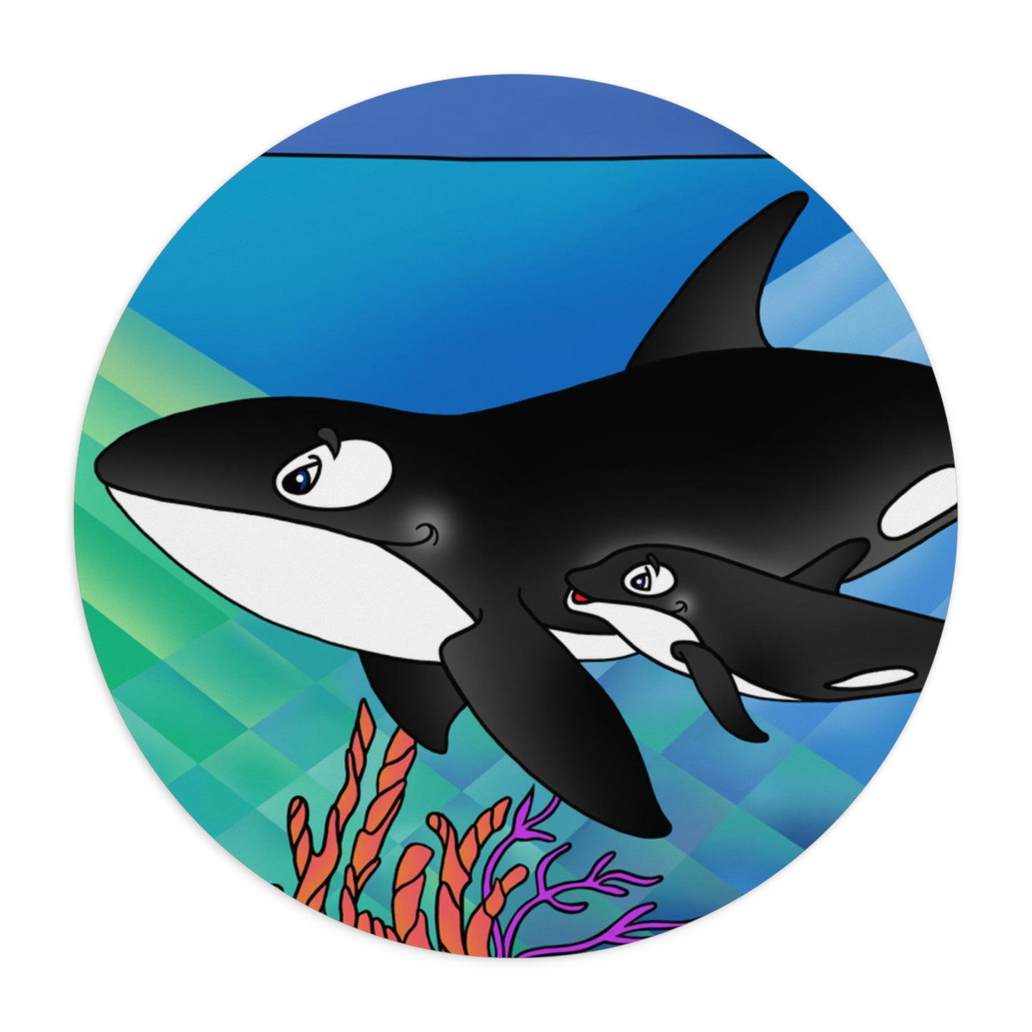 Orcas Mouse Pad