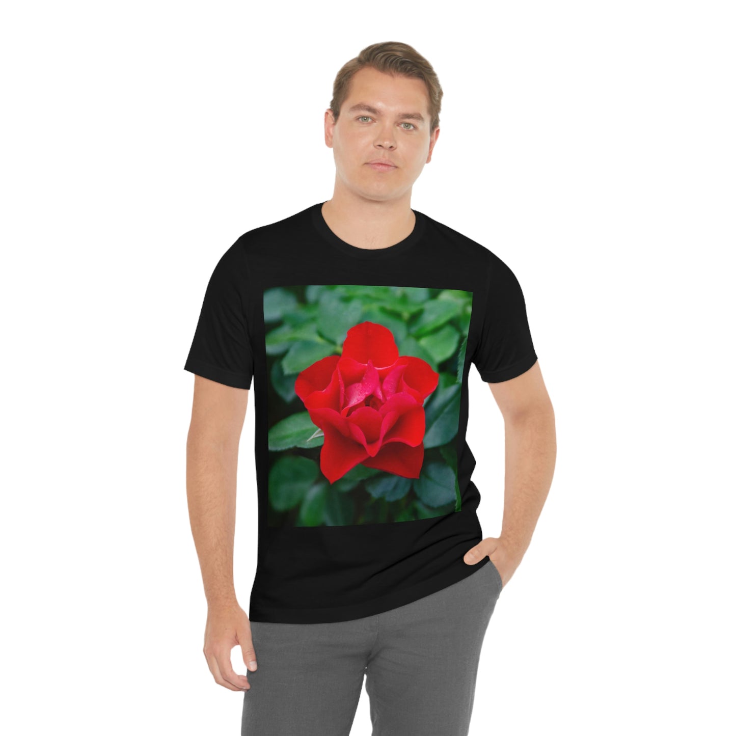 Flowers 07 Unisex Jersey Short Sleeve Tee