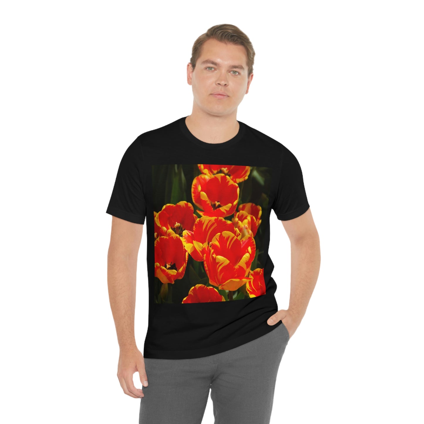 Flowers 19 Unisex Jersey Short Sleeve Tee