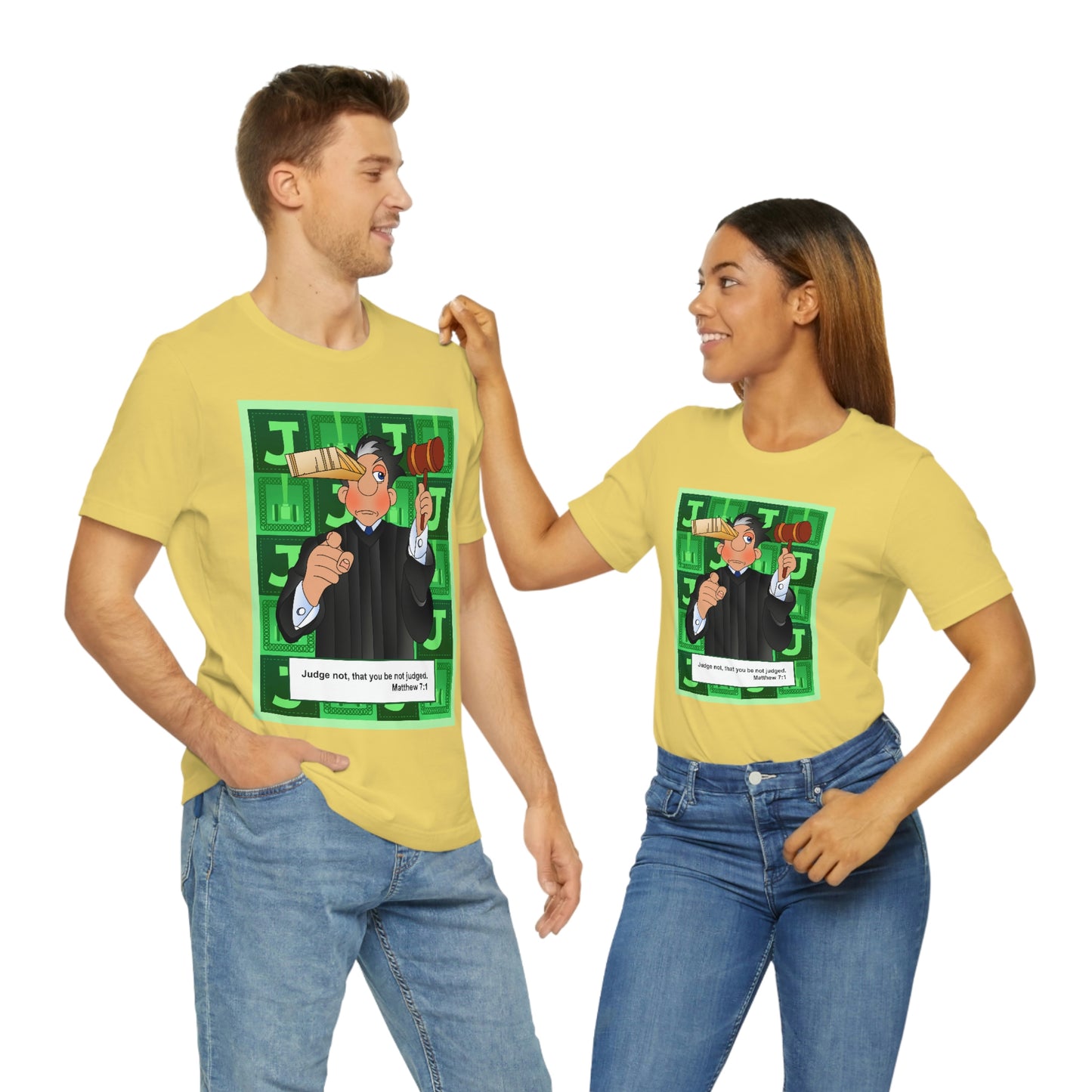 The Bible as Simple as ABC J Unisex Jersey Short Sleeve Tee