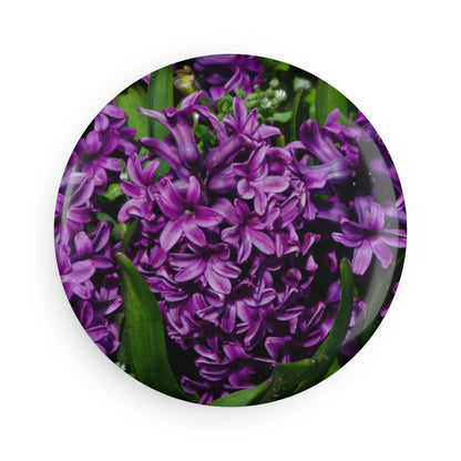 Flowers 21 Button Magnet, Round (1 & 10 pcs)