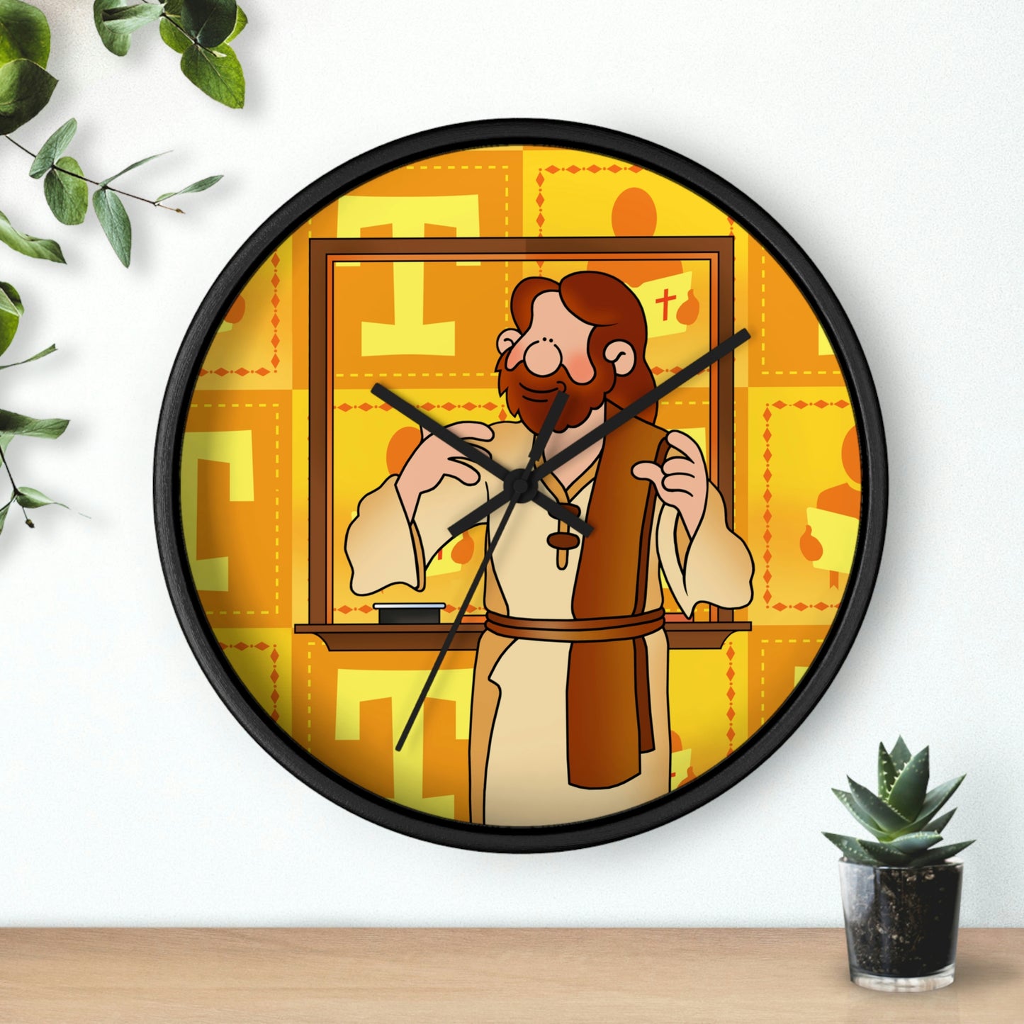 The Bible as Simple as ABC T Wall Clock