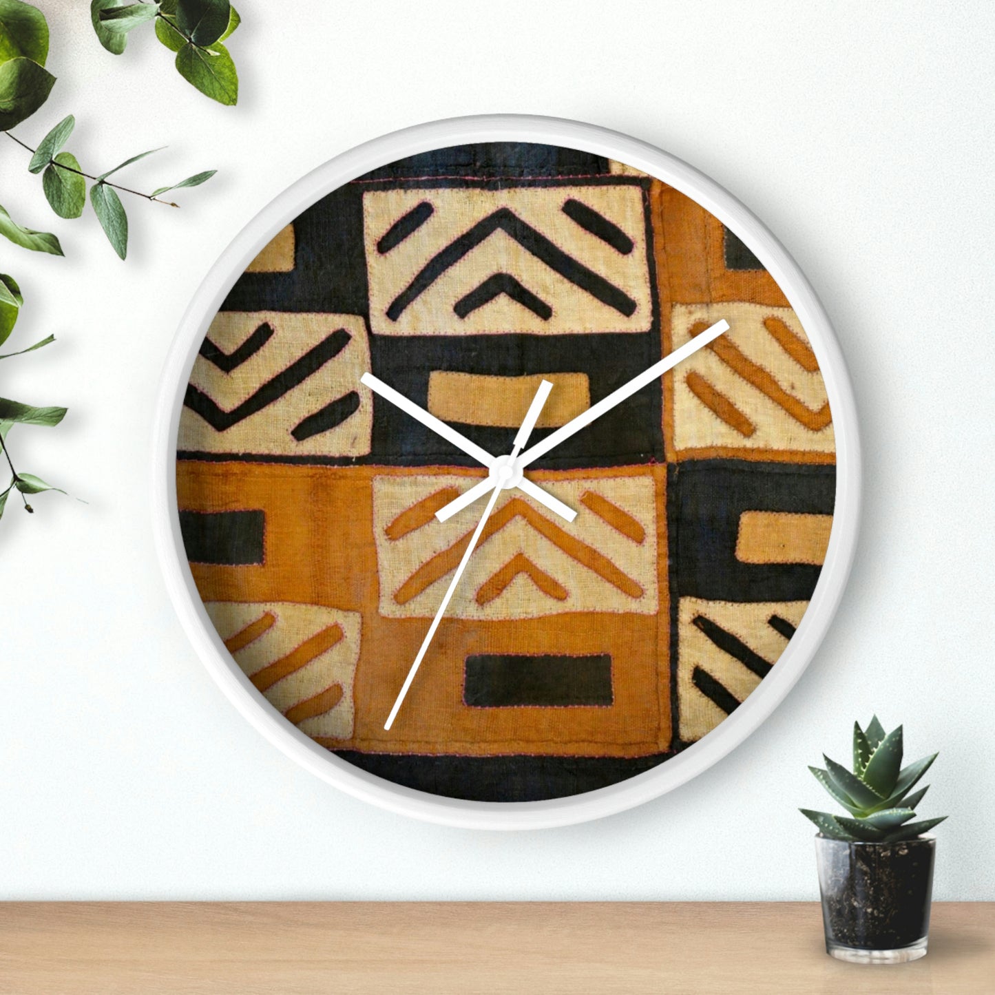 A Show of Hands Fabric!! Wall Clock
