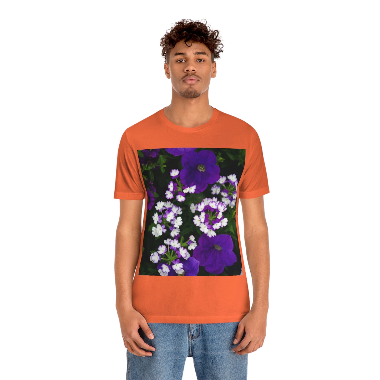 Flowers 04 Unisex Jersey Short Sleeve Tee