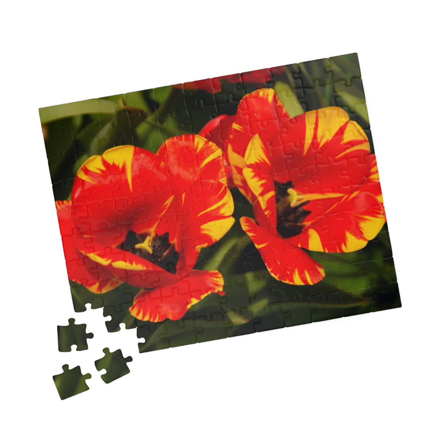 Flowers 12 Puzzle (110, 252, 500, 1014-piece)