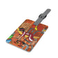 The Story of Jonah! Saffiano Polyester Luggage Tag, Rectangle