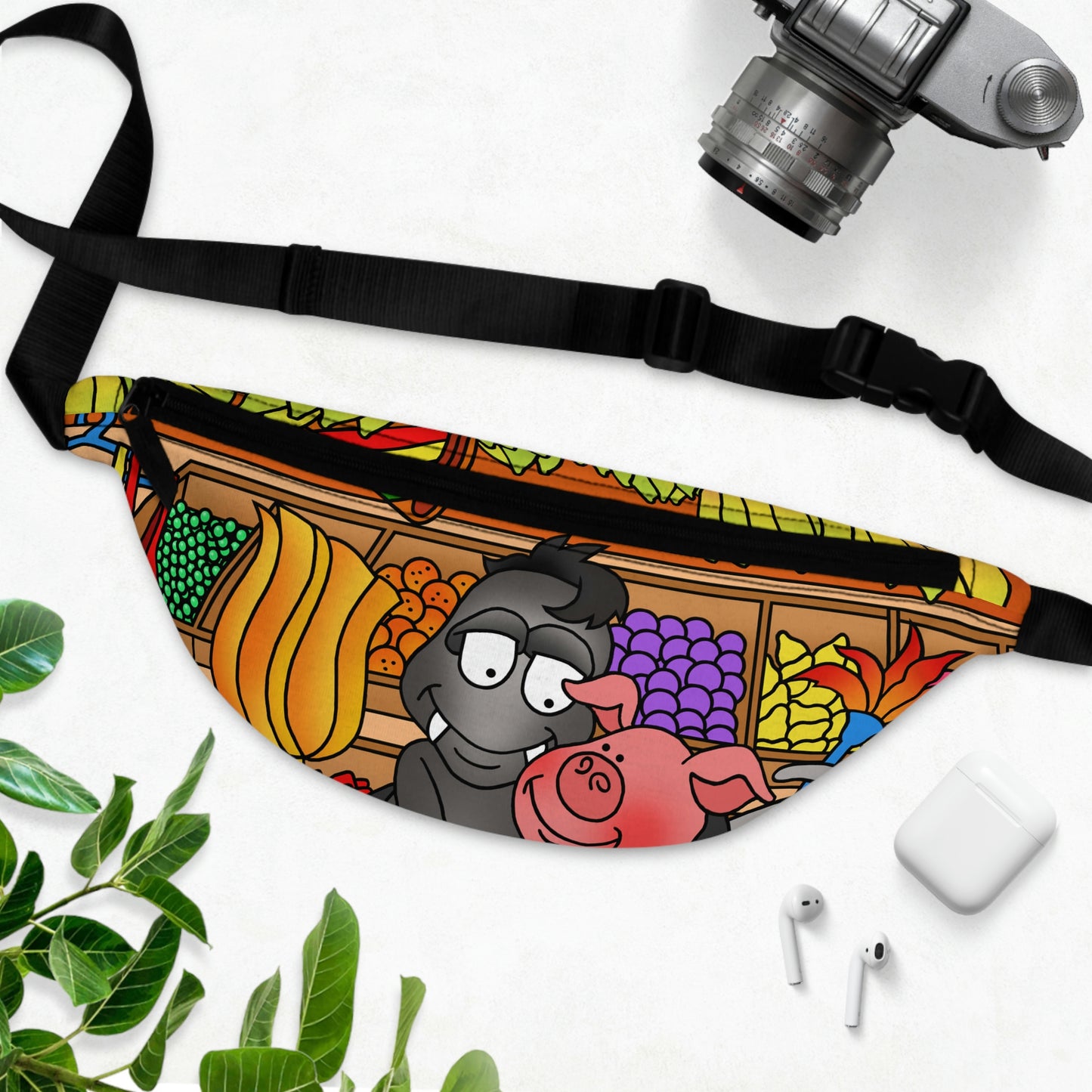 Anansi and the Market Pig Fanny Pack