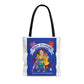 Triple Gratitude with Assorted Monsters AOP Tote Bag