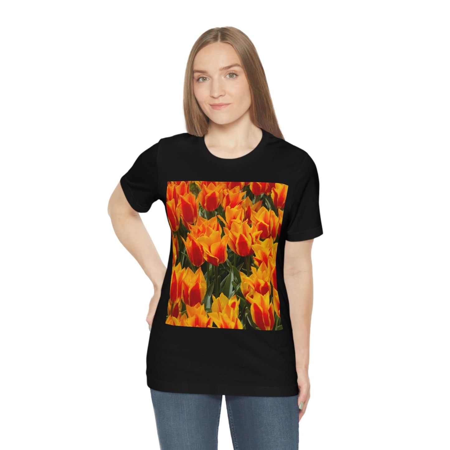 Flowers 18 Unisex Jersey Short Sleeve Tee