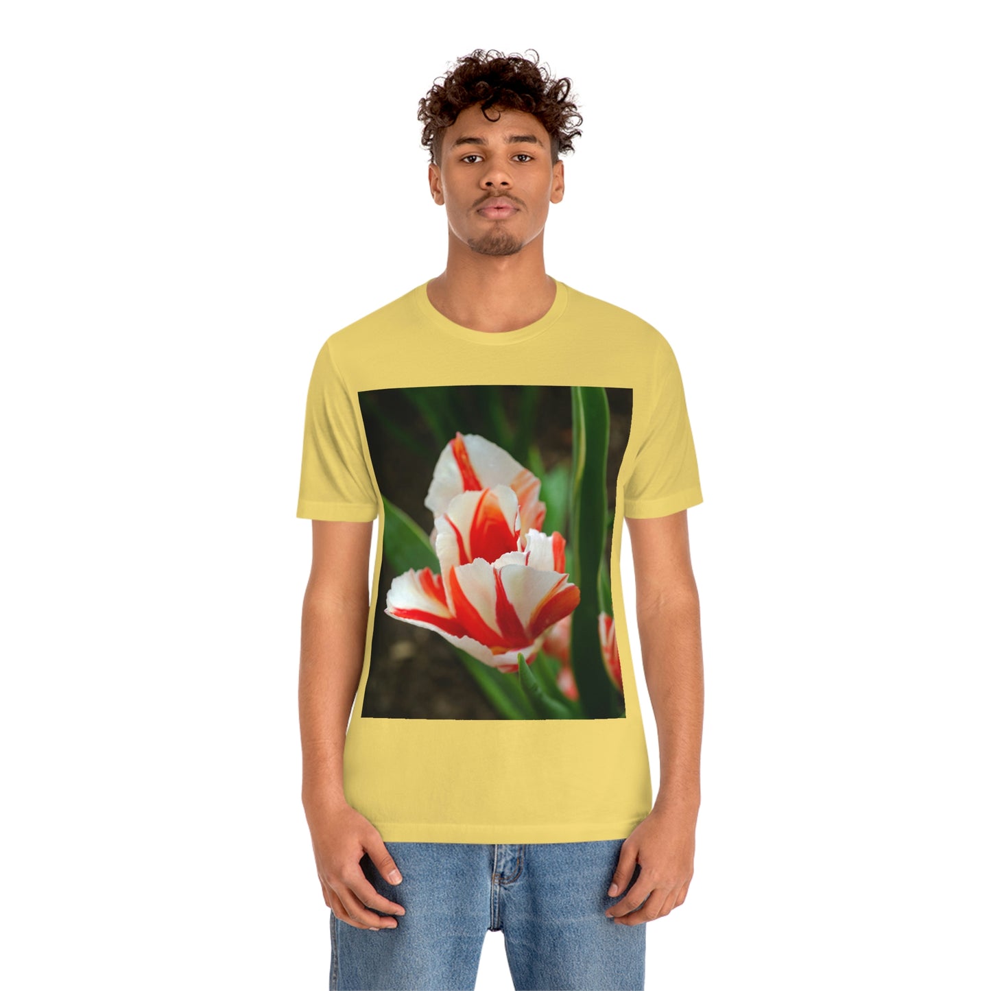 Flowers 06 Unisex Jersey Short Sleeve Tee