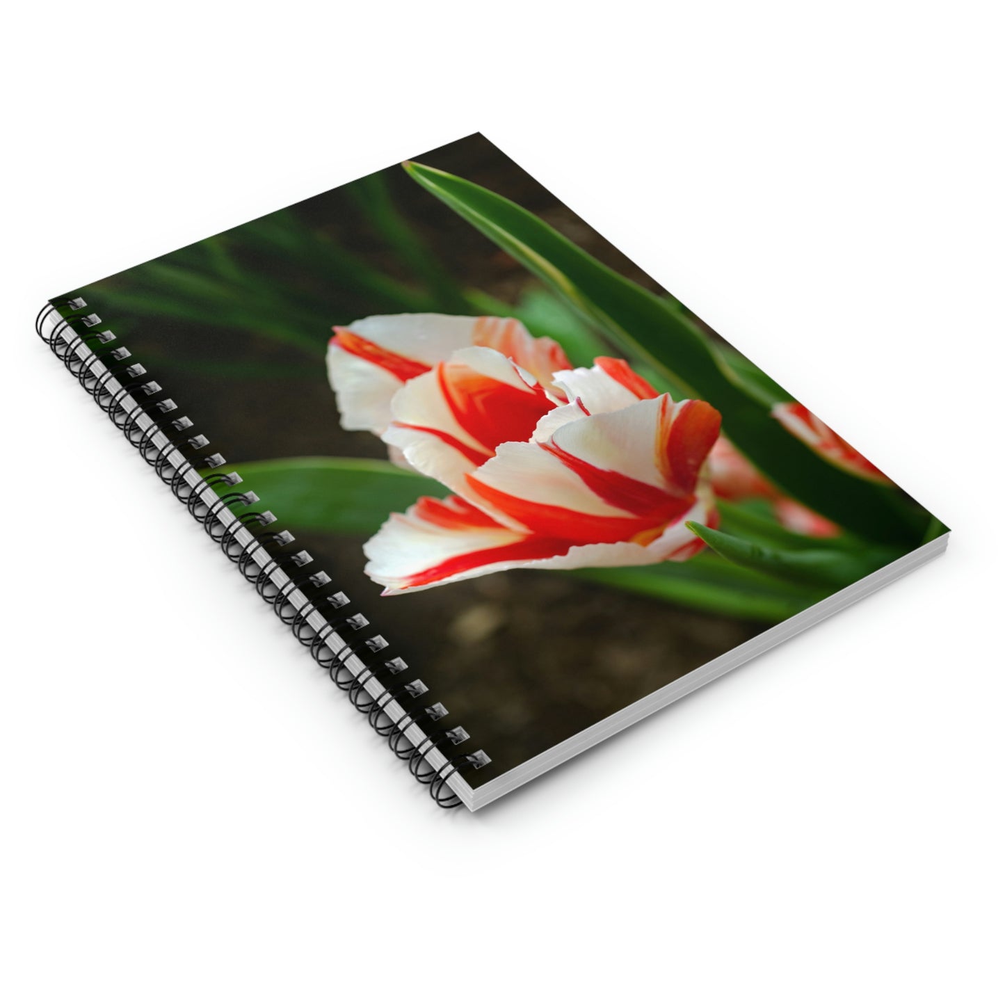 Flowers 06 Spiral Notebook - Ruled Line