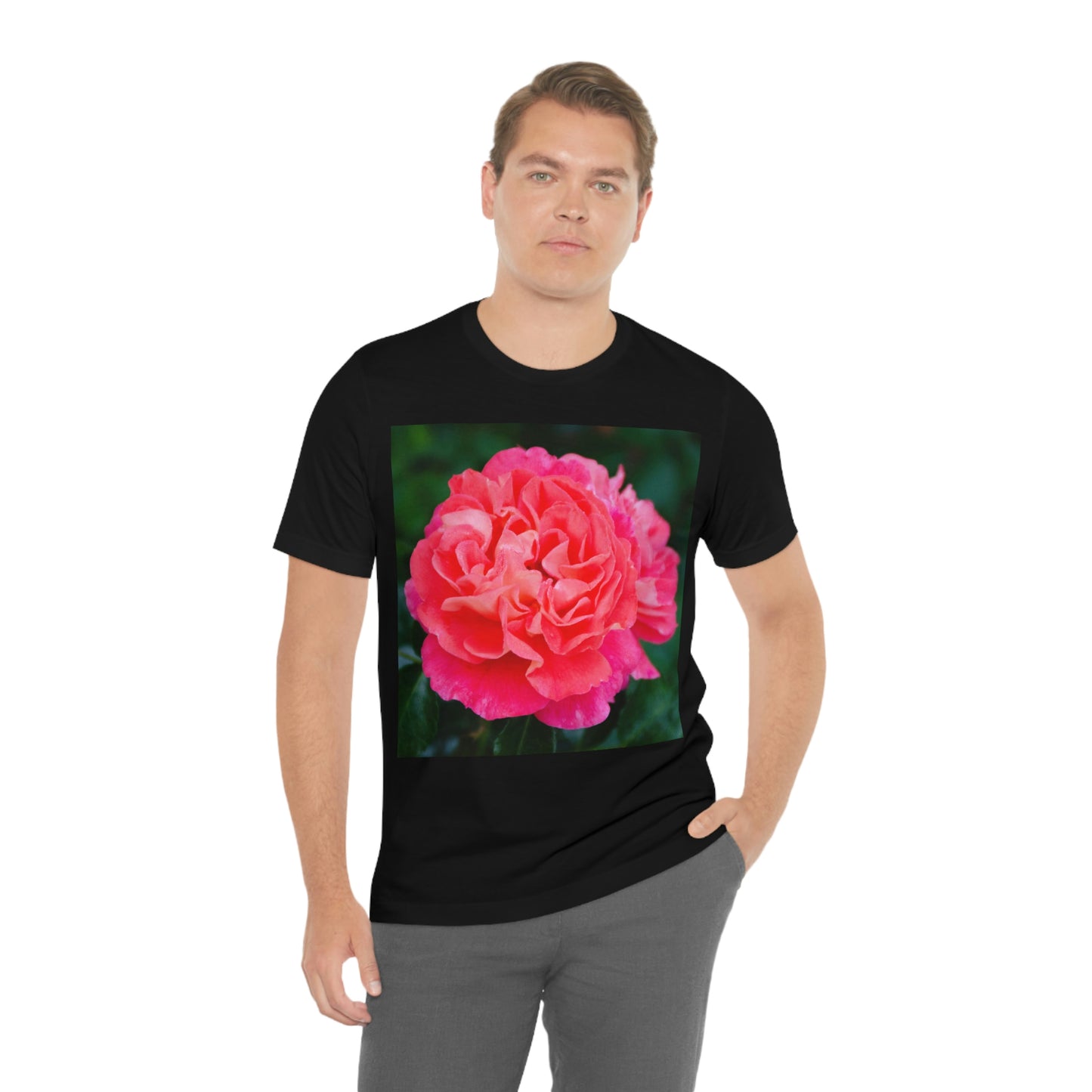 Flowers 08 Unisex Jersey Short Sleeve Tee
