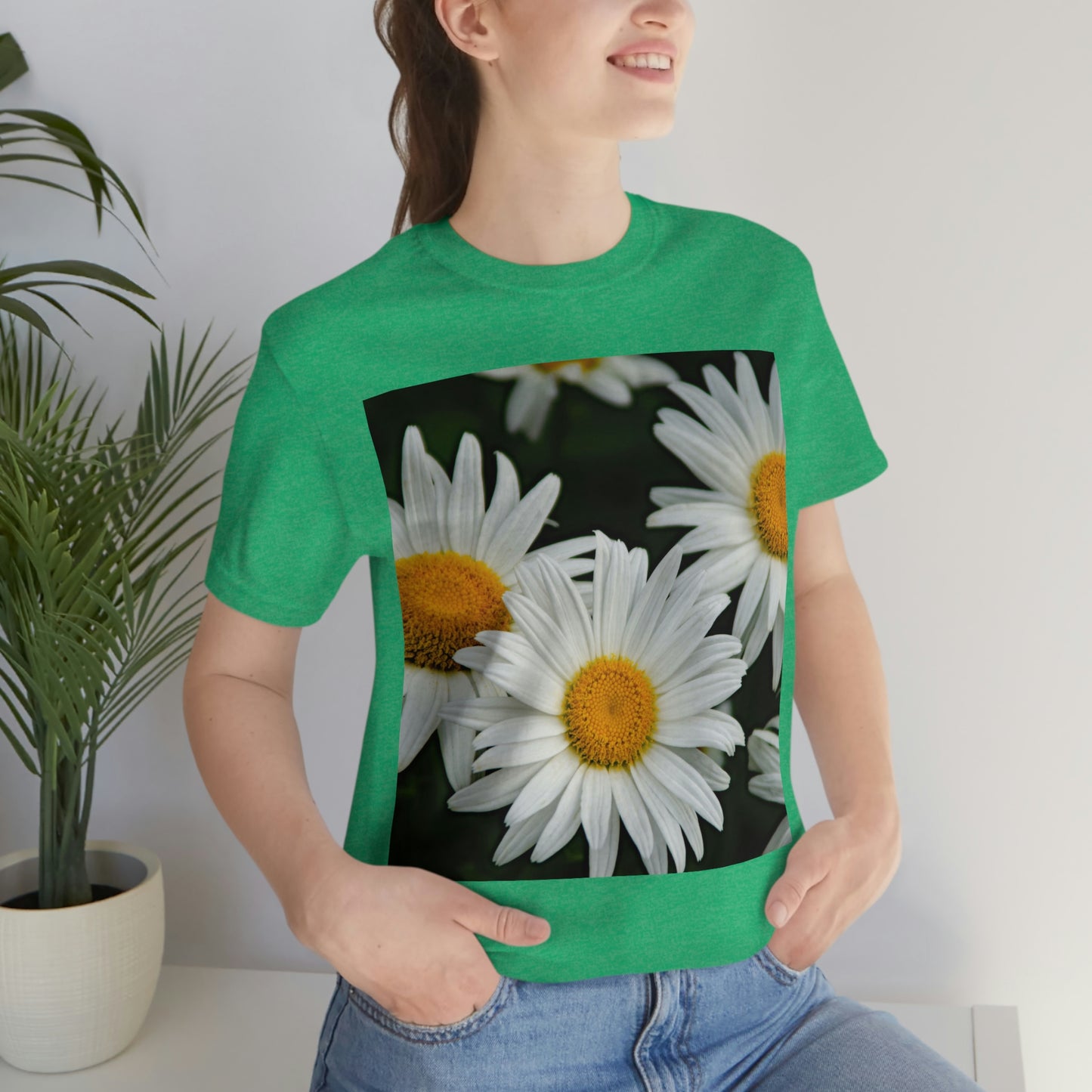 Flowers 01 Unisex Jersey Short Sleeve Tee