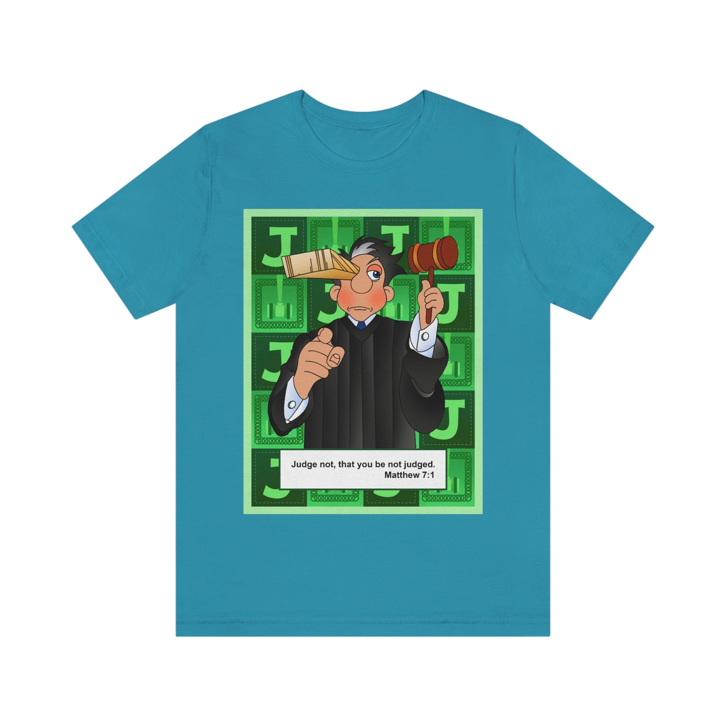The Bible as Simple as ABC J Unisex Jersey Short Sleeve Tee