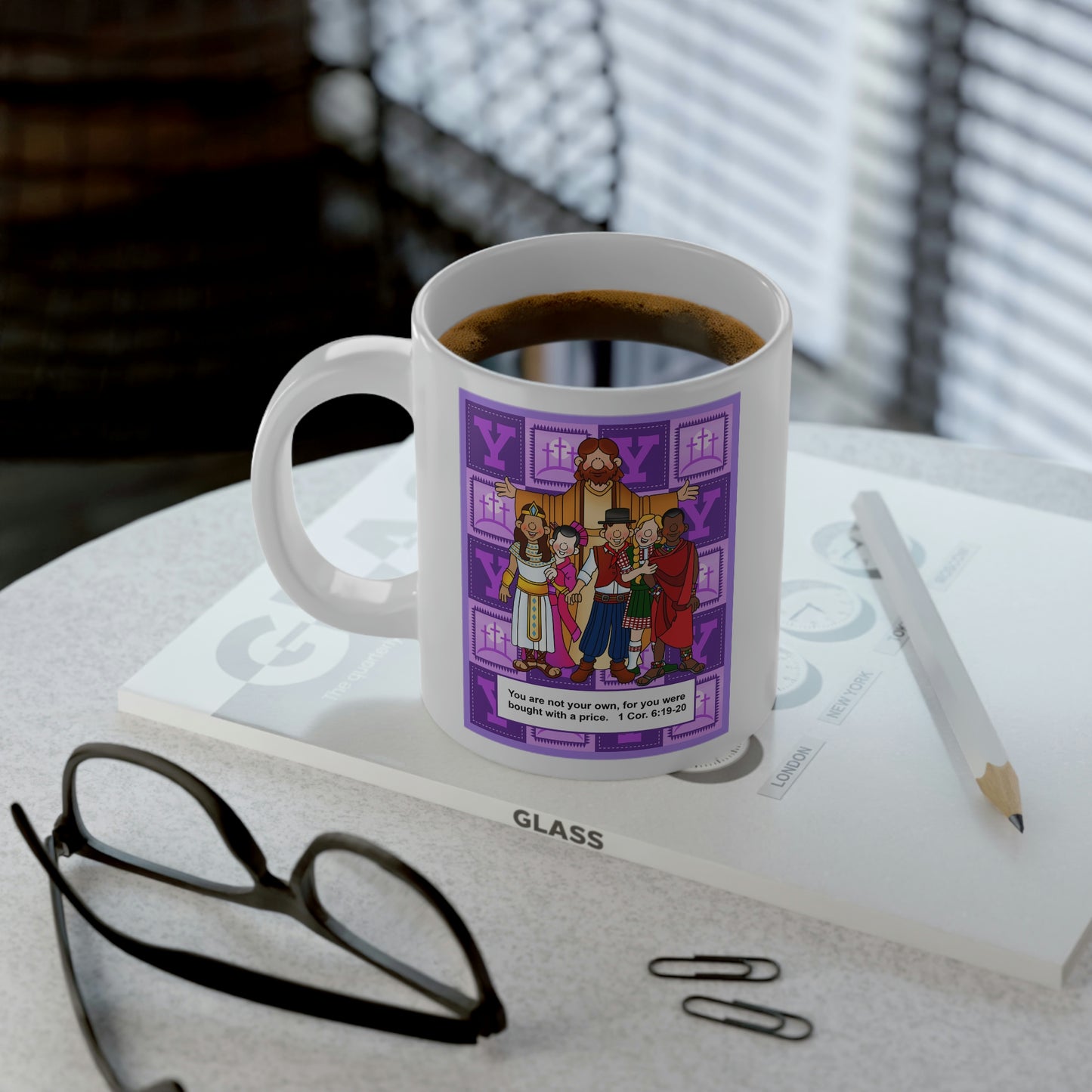 The Bible as Simple as ABC Y Jumbo Mug, 20oz