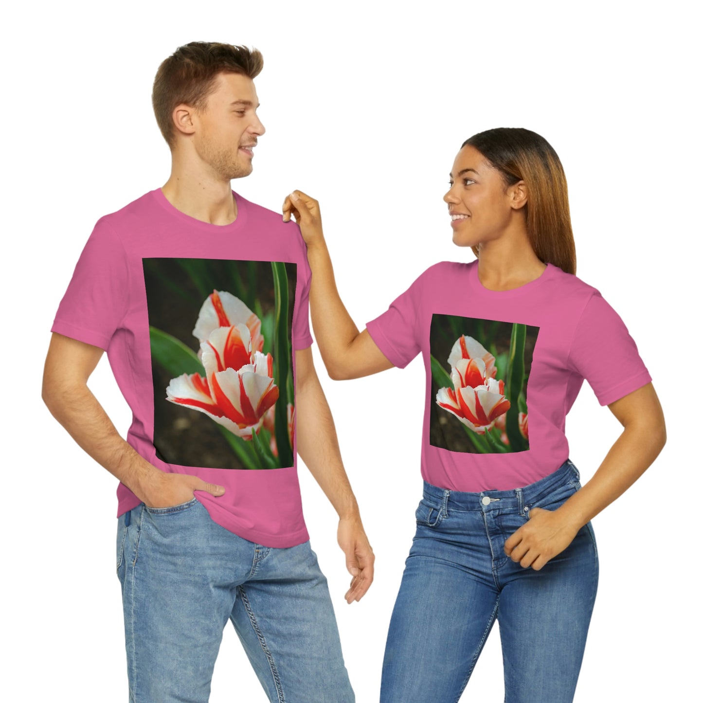 Flowers 06 Unisex Jersey Short Sleeve Tee