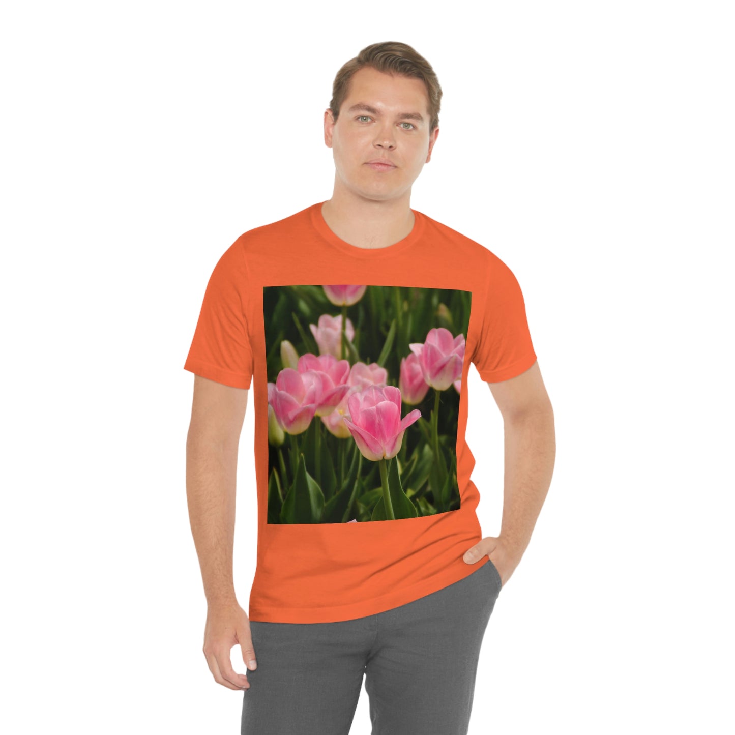 Flowers 17 Unisex Jersey Short Sleeve Tee