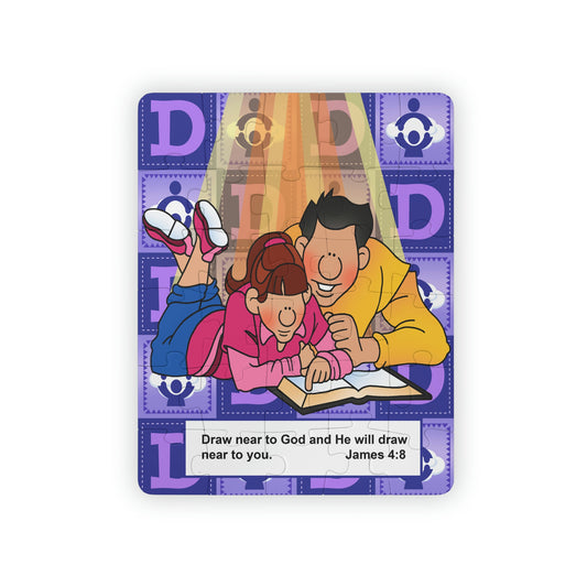 The Bible as Simple as ABC D Kids' Puzzle, 30-Piece