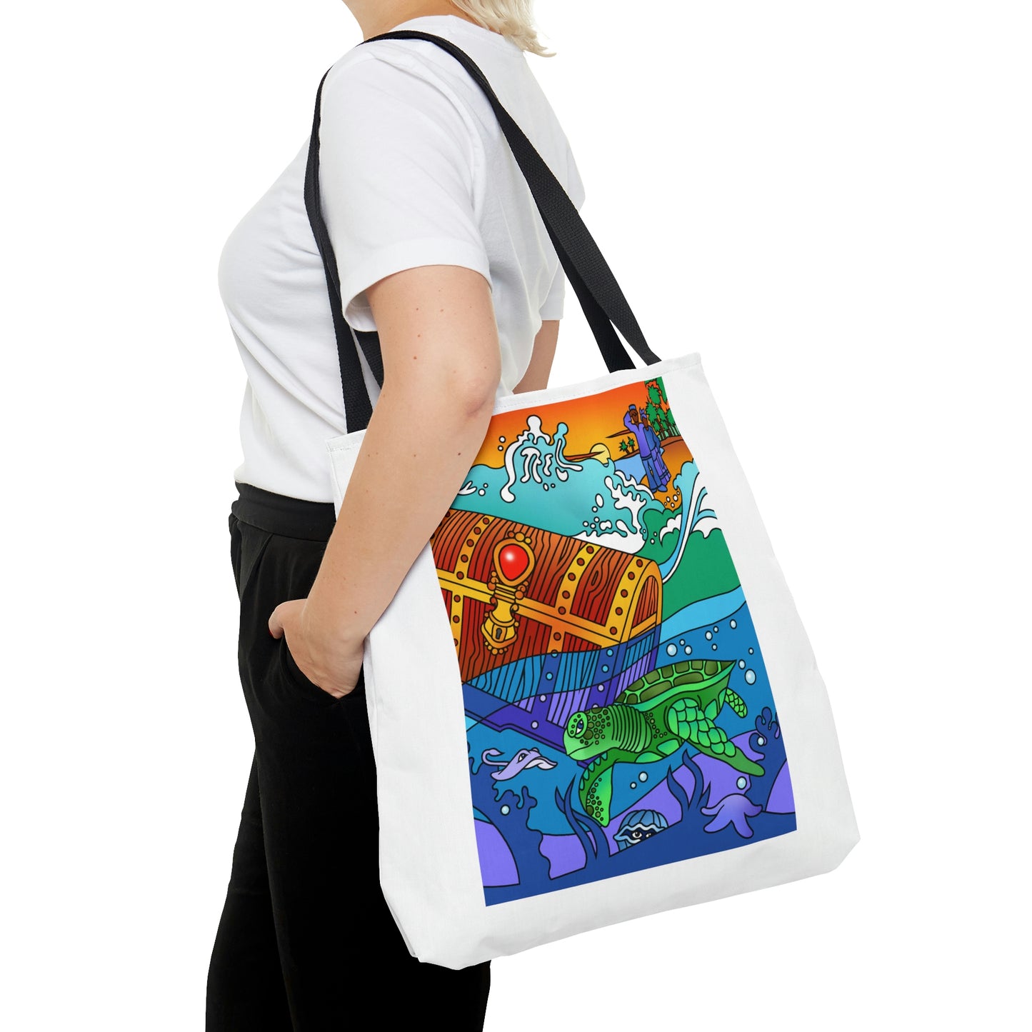 Once Upon East Africa AOP Tote Bag