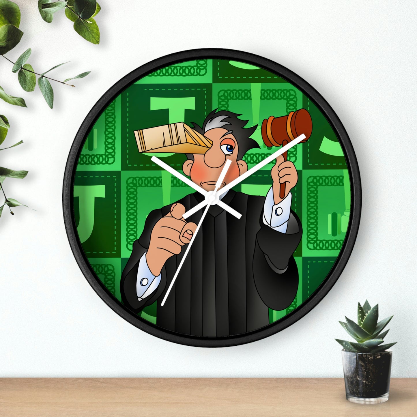 The Bible as Simple as ABC J Wall Clock