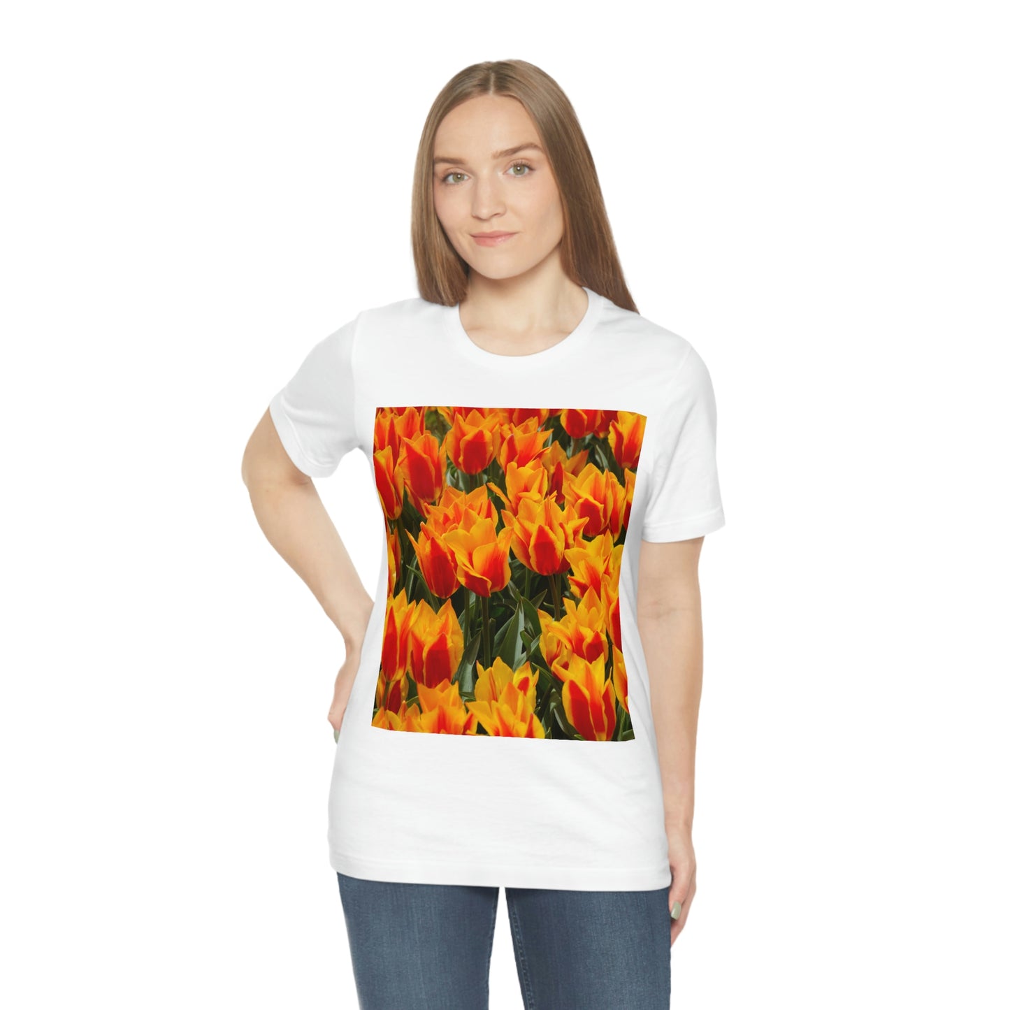 Flowers 18 Unisex Jersey Short Sleeve Tee