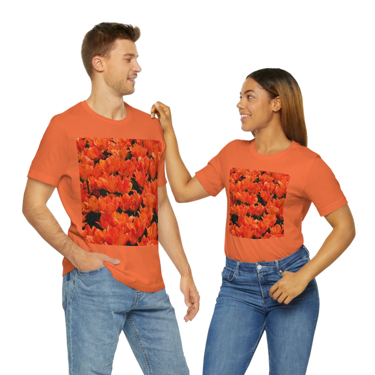 Flowers 03 Unisex Jersey Short Sleeve Tee