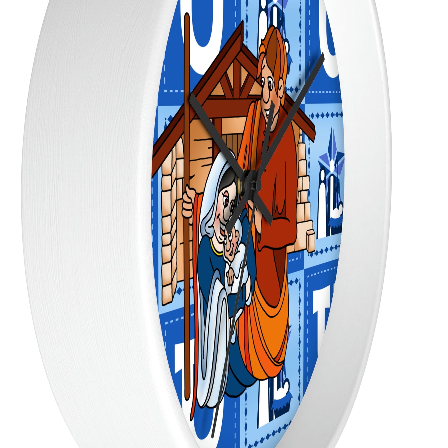 The Bible as Simple as ABC U Wall Clock