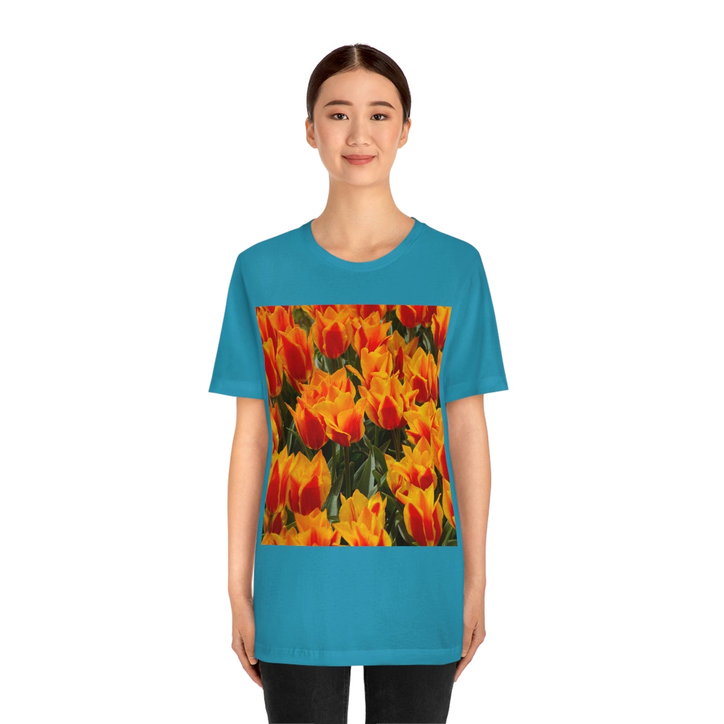 Flowers 18 Unisex Jersey Short Sleeve Tee
