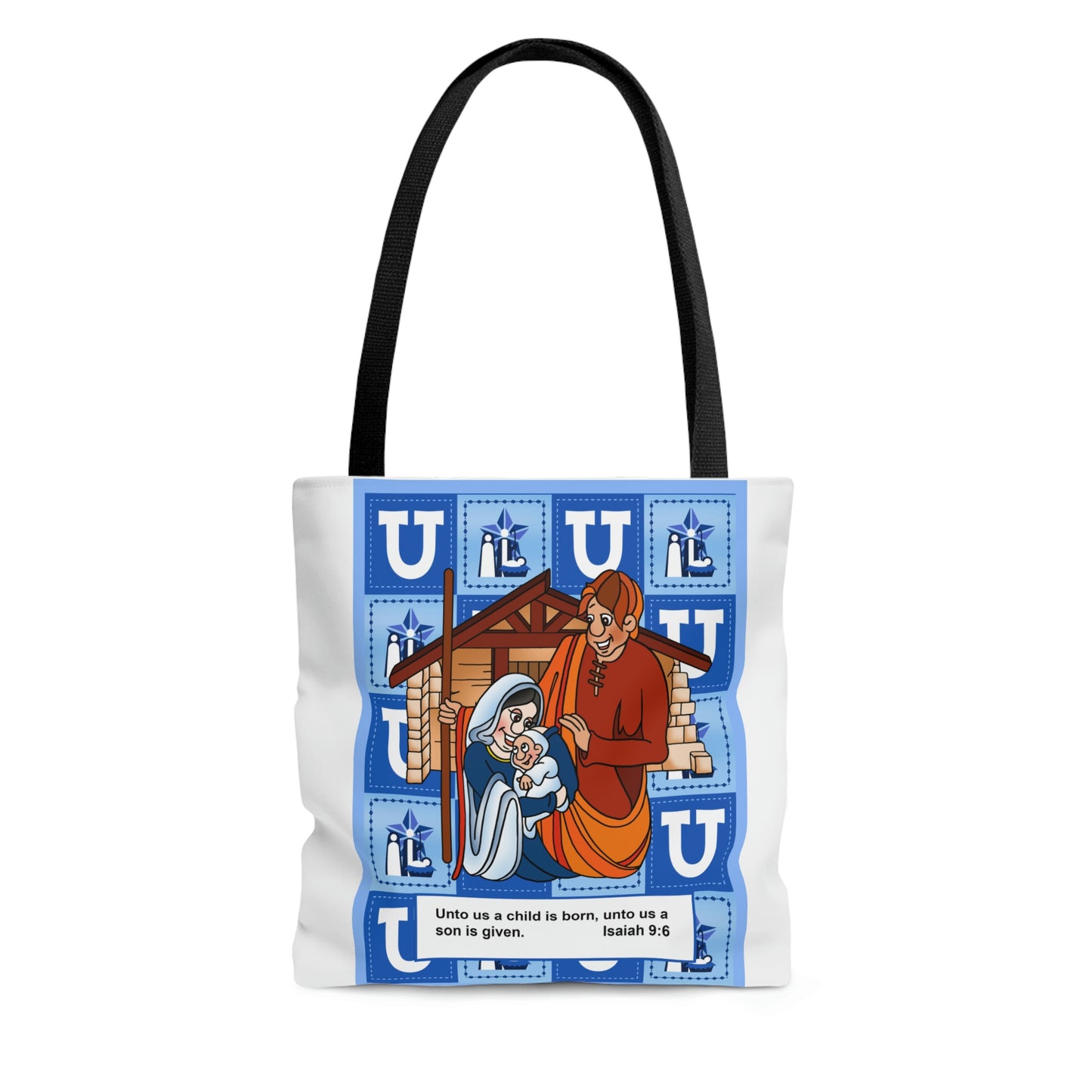 The Bible as Simple as ABC U AOP Tote Bag